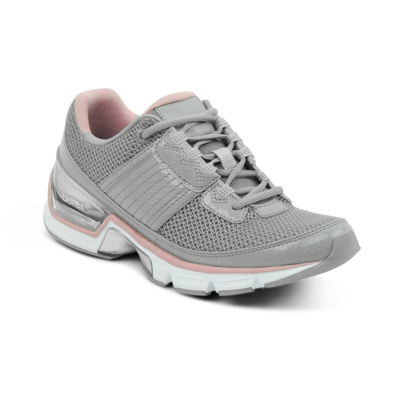 Aetrex Xspress Runner 2 Sneakers Dames Grijs | IOG5415AT