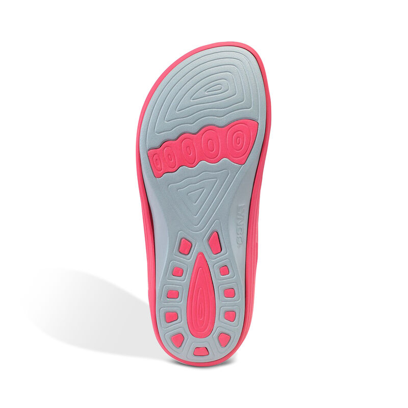 Aetrex Bali Orthotic Badslippers Dames Roze | BJS1524PN