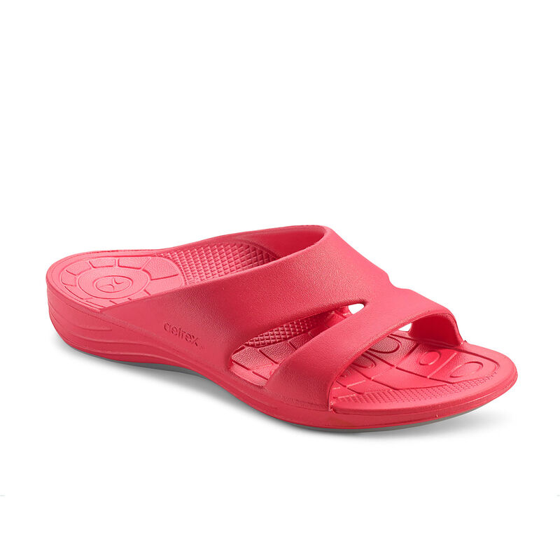 Aetrex Bali Orthotic Badslippers Dames Roze | BJS1524PN