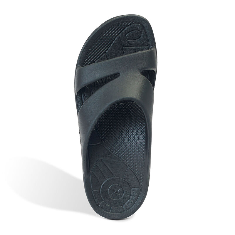 Aetrex Bali Orthotic Badslippers Dames Zwart | XKZ2738EX