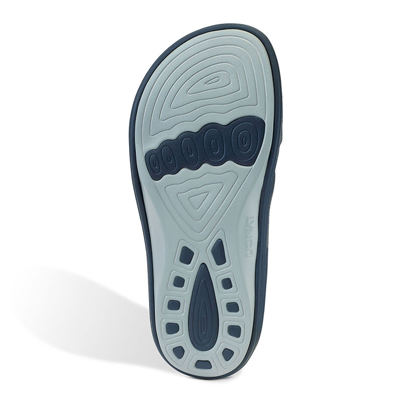 Aetrex Bali Orthotic Badslippers Heren Donkerblauw | WYF4669IJ