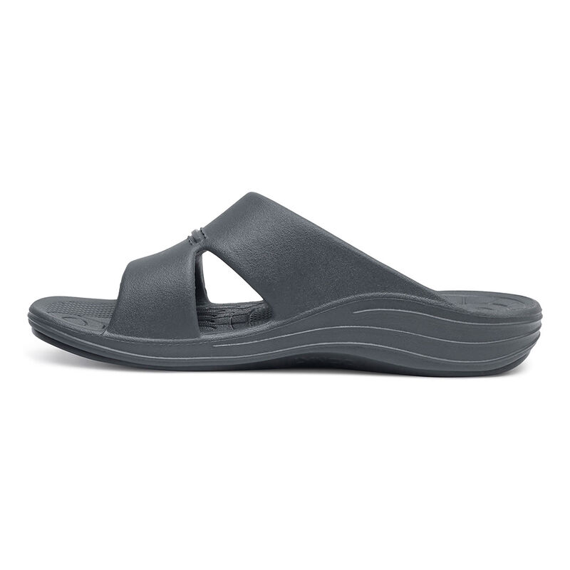 Aetrex Bali Orthotic Badslippers Heren Grijs | CNG4958DZ