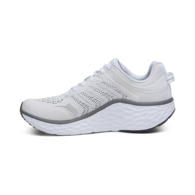 Aetrex Chase Arch Support Sneakers Heren Wit | KPK487WF