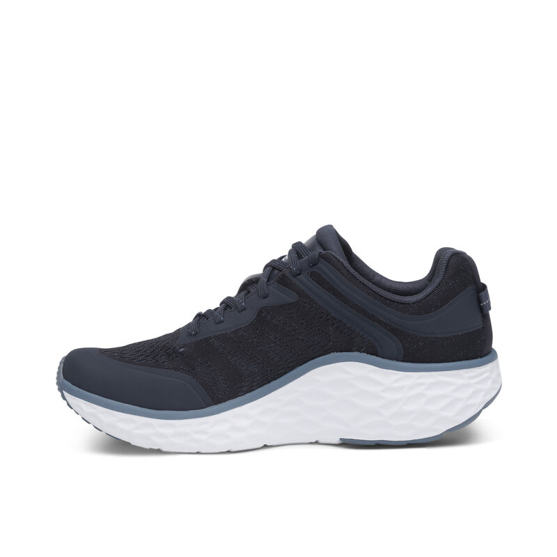 Aetrex Chase Arch Support Sneakers Heren Donkerblauw | RHW9115XT