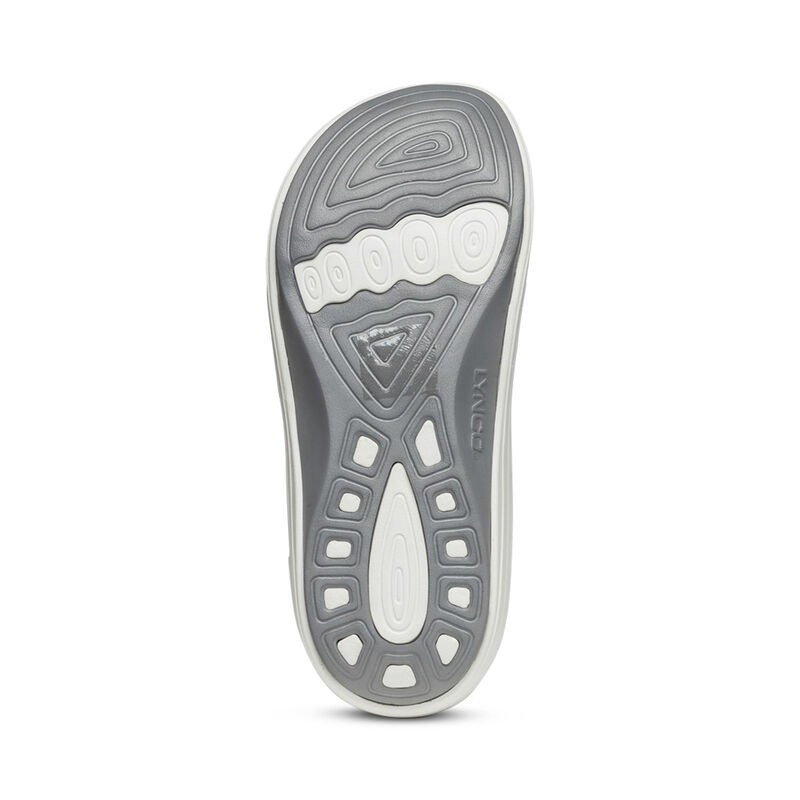 Aetrex Fiji Orthotic Teenslippers Dames Wit | PYQ1977OC