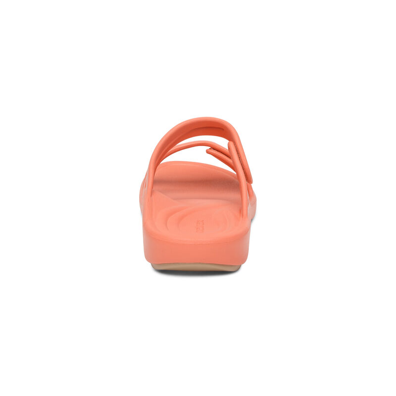 Aetrex Janey Sport Water-Friendly Badslippers Dames Oranje | JGP658AA