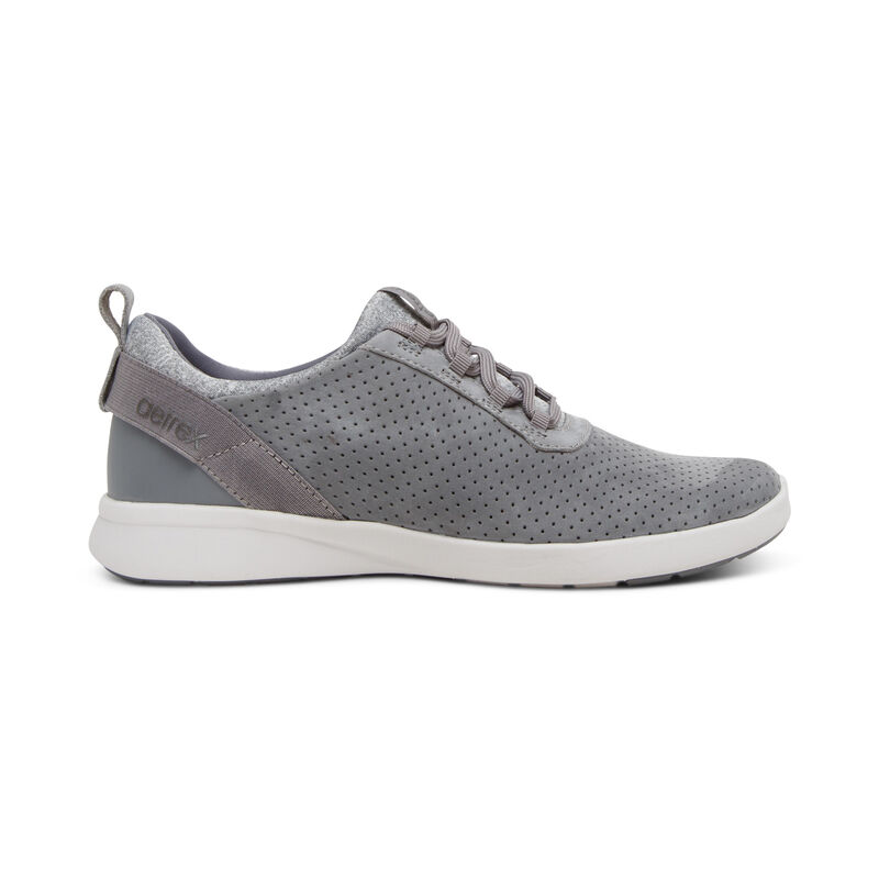 Aetrex Kora Arch Support Sneakers Dames Grijs | DBR9953AH