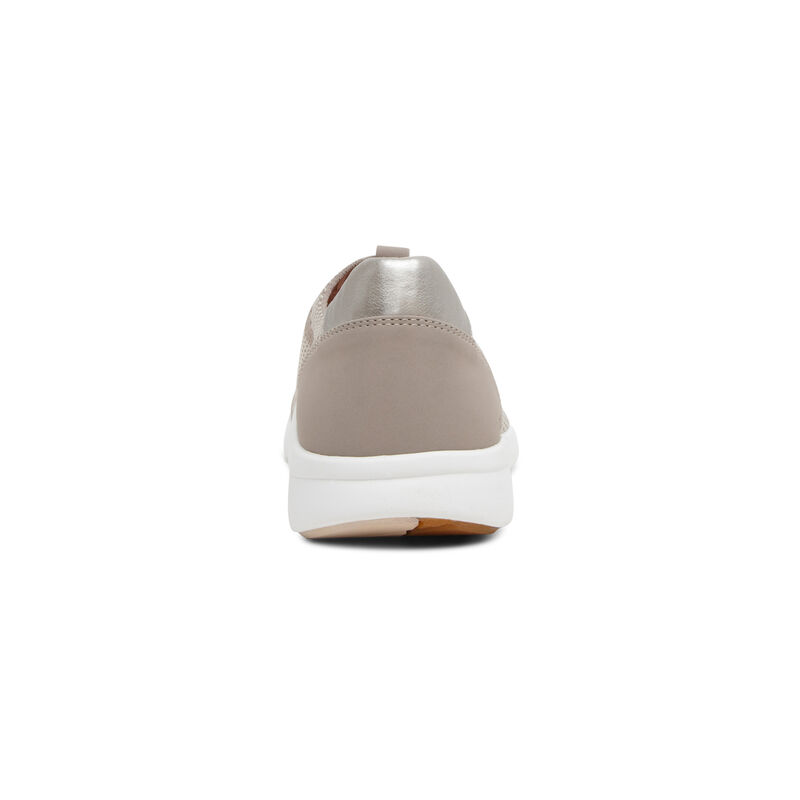 Aetrex Teagan Arch Support Sneakers Dames Beige | WQT2324AU